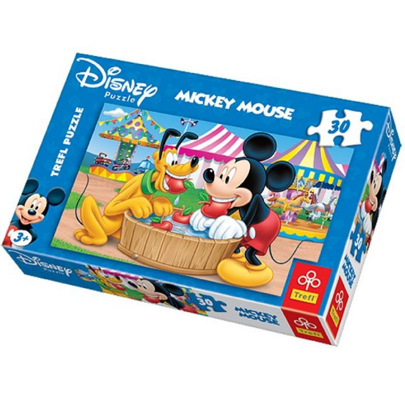 Puzzle Mickey Mouse a Pluto 30 dielikov