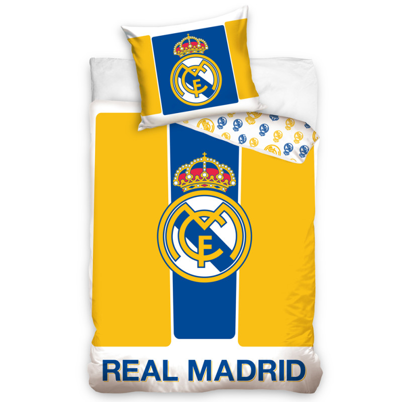 Obliečky Real Madrid Yellow Stripes