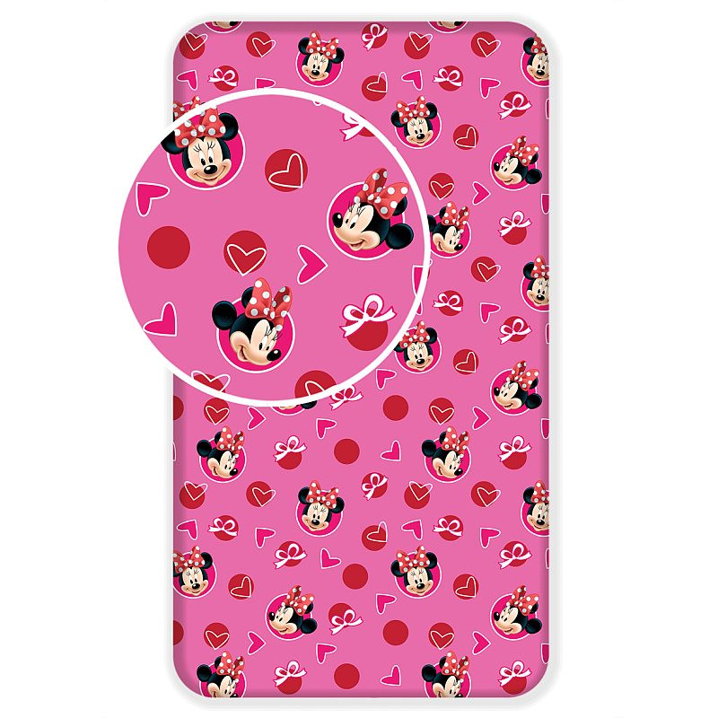 Plachta Minnie hearts 02