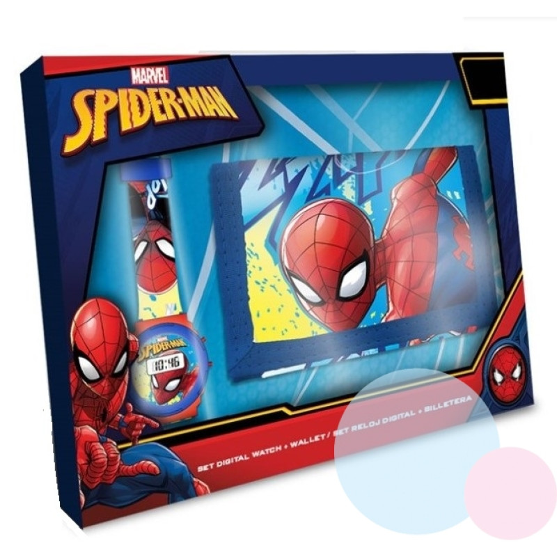Hodinky a peňaženka Spiderman