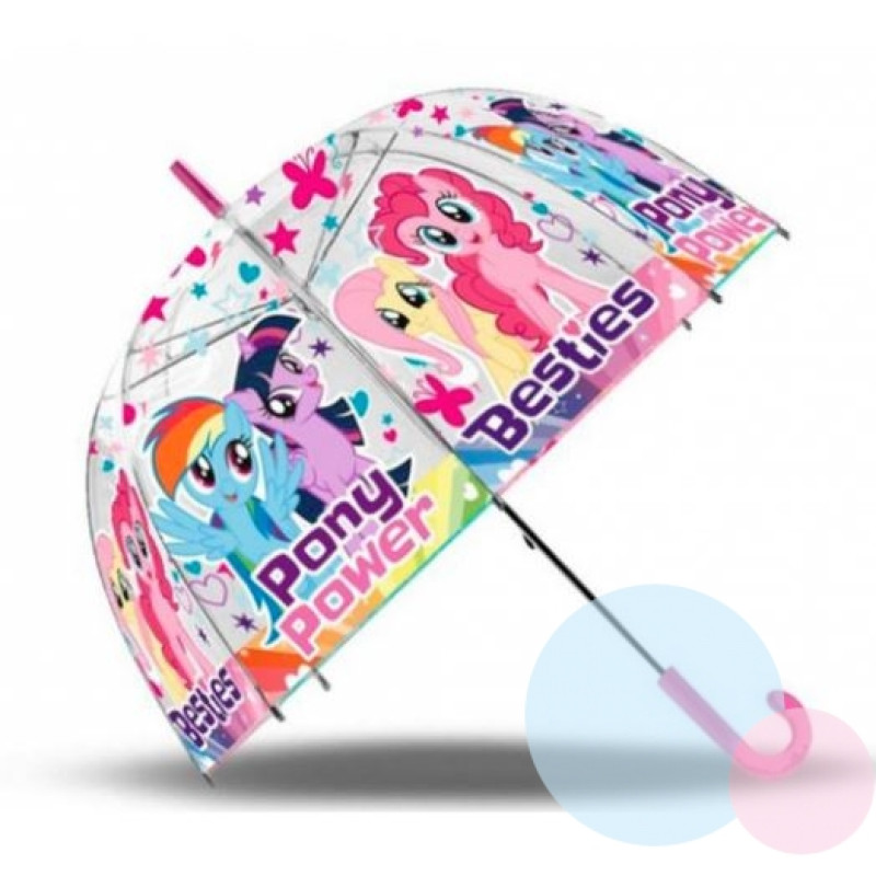 Dáždnik My Little Pony priehľadný