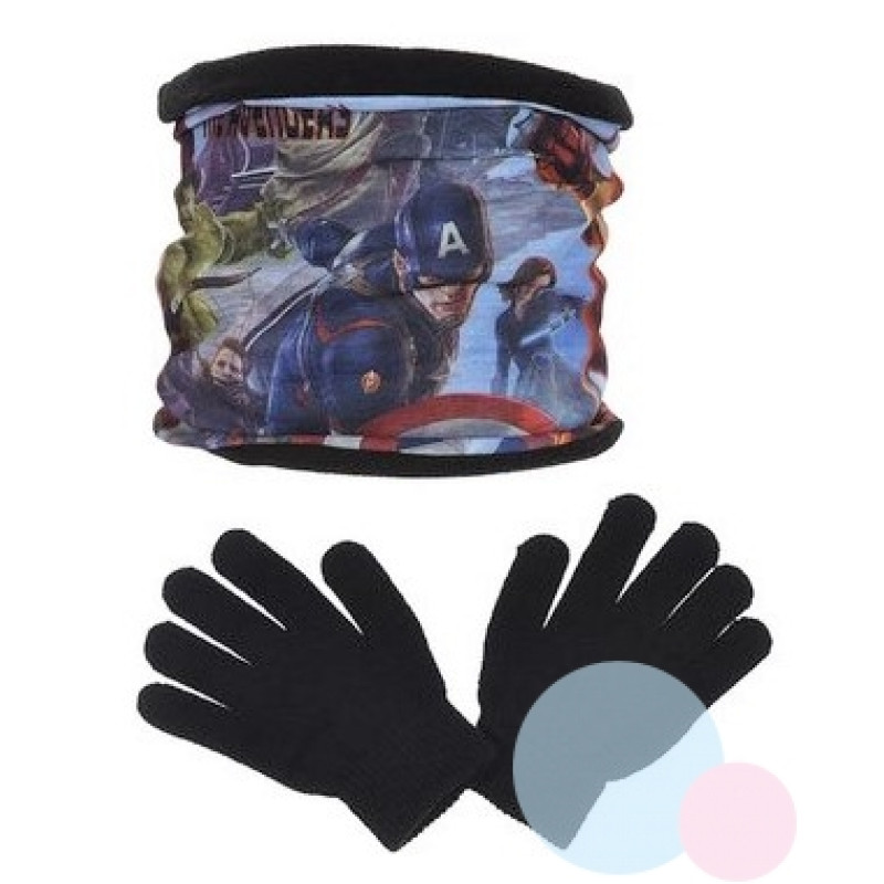 Nákrčník a rukavice Avengers