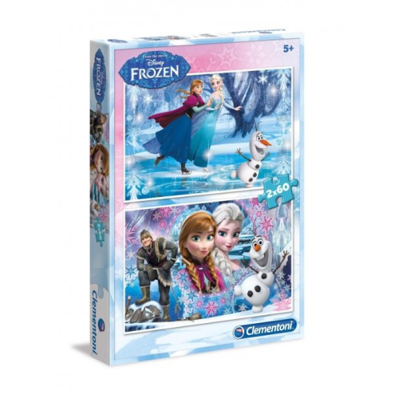 PUZZLE Frozen 2 x 60 dielikov