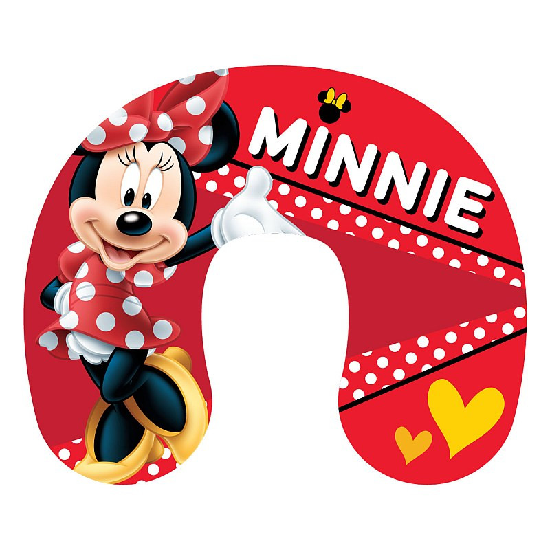 Cestovný vankúšik Minnie red