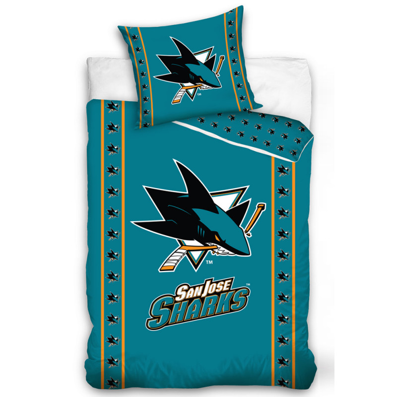 Obliečky NHL San Jose Sharks Stripes