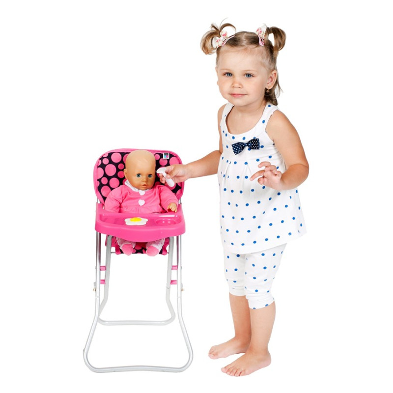 Jedálenská stolička pre bábiky Playtech Dorotka
