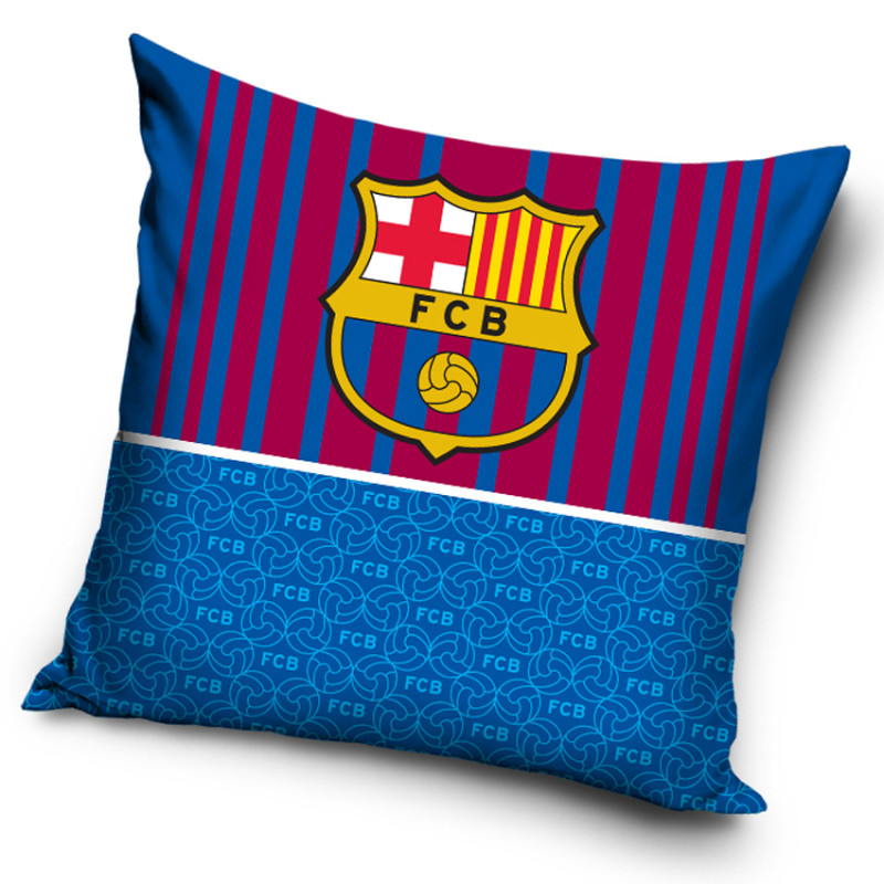 Povlak na vankúšik FC Barcelona Half Blue