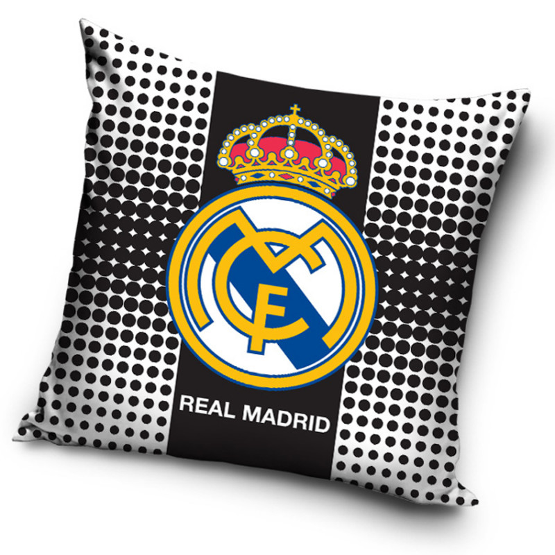 Povlak na vankúšik Real Madrid Black Dots