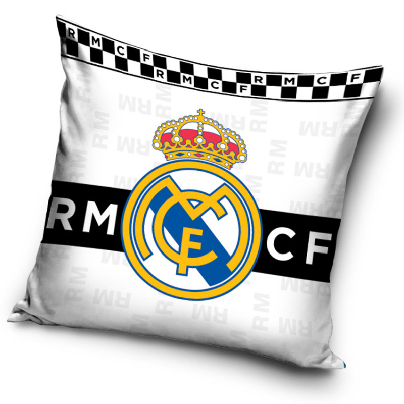 Povlak na vankúšik Real Madrid Thin Chessboard