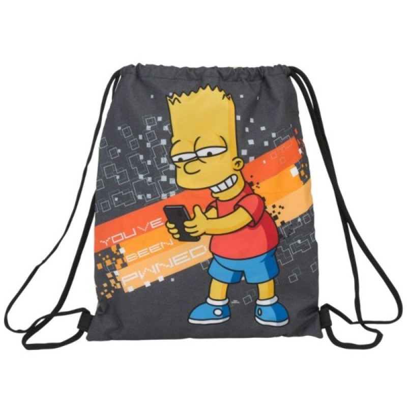 Vrecúško na prezuvky Bart Simpson