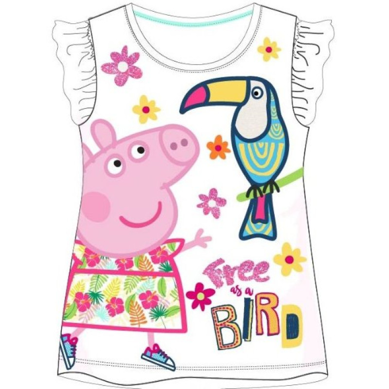 Tričko Peppa Pig Papagáj