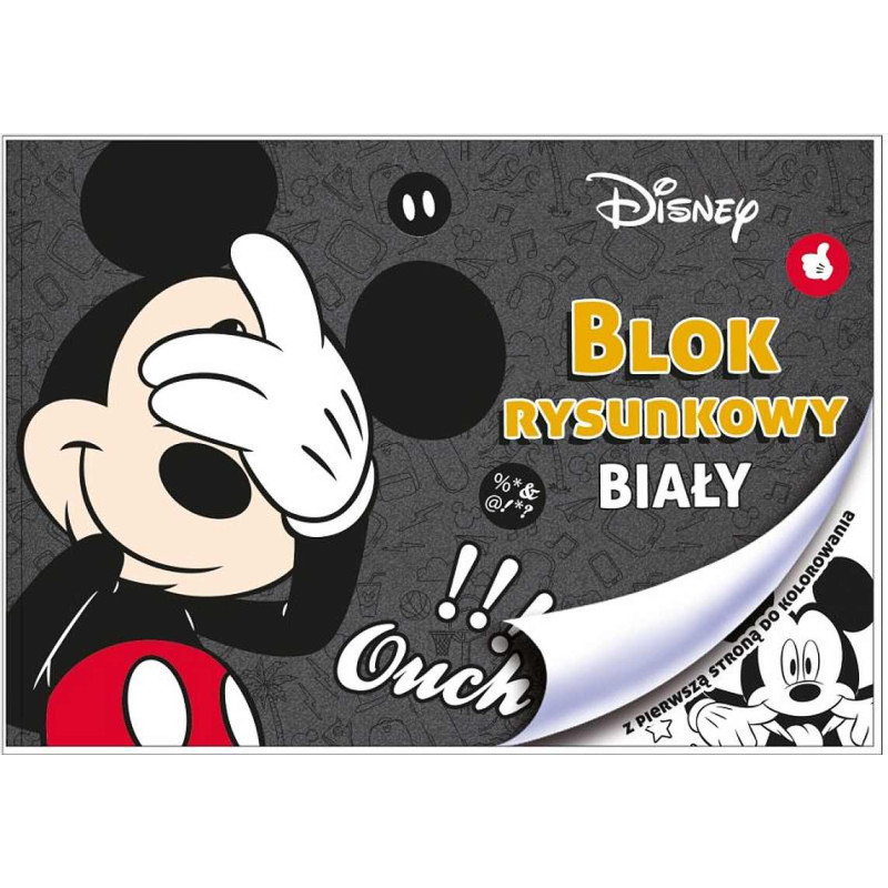 Blok na kreslenie Mickey