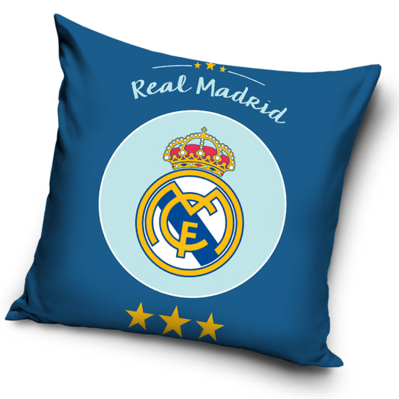 Povlak na vankúšik Real Madrid Three Stars