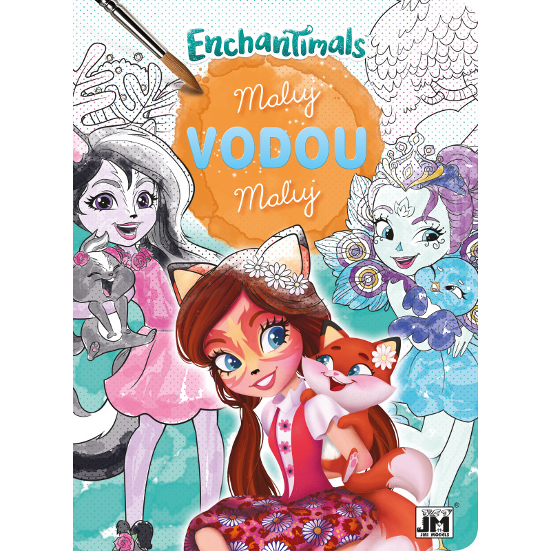 Omaľovánka maľuj vodou A4 Enchantimals