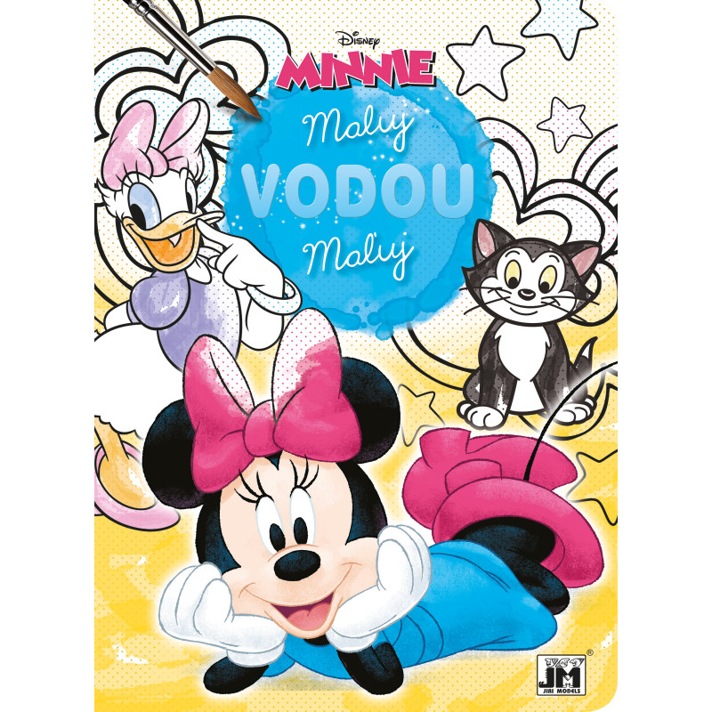 Omaľovánka maľuj vodou A4 Minnie