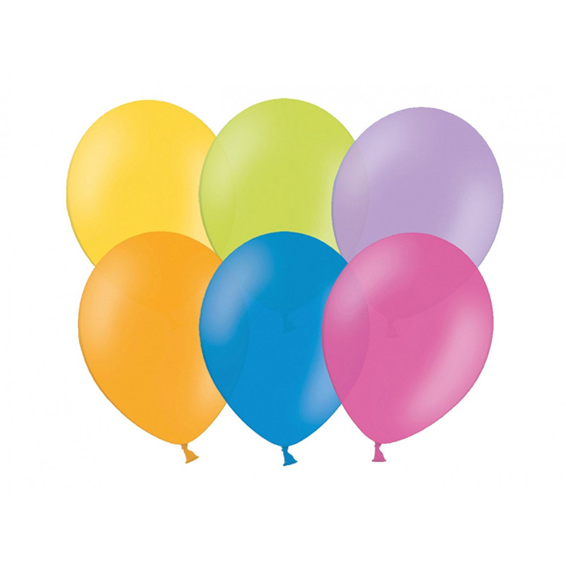 Balónik nafukovacie 25 cm 10ks