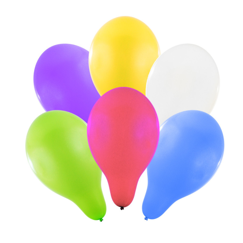 Balónik nafukovacie 30 cm 6ks
