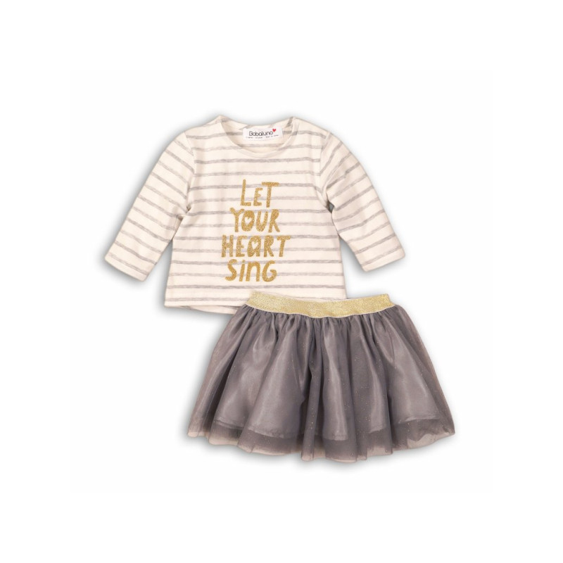 Tričko a sukňa Pruhy