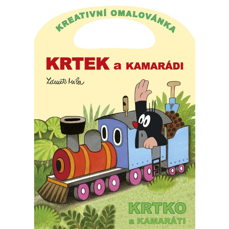 Omaľovánka A4 Krtko a kamaráti